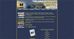 Desktop Screenshot of louconmetal.com
